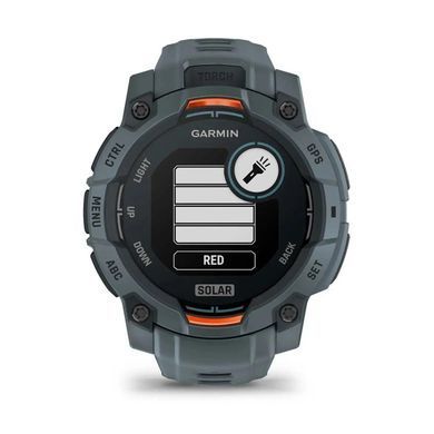 Смарт-годинник Garmin Instinct 3 (45 мм) Solar сутінкового кольору