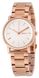 Часы наручные женские DKNY NY2344 кварцевые, на браслете, цвет розового золота, США 2