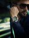 Часы наручные мужские U-BOAT 9604 CHIMERA 46MM SS VERDE S/N:028 3
