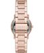 Часы наручные женские DKNY NY2854 кварцевые, на браслете, цвет розового золота, США 3