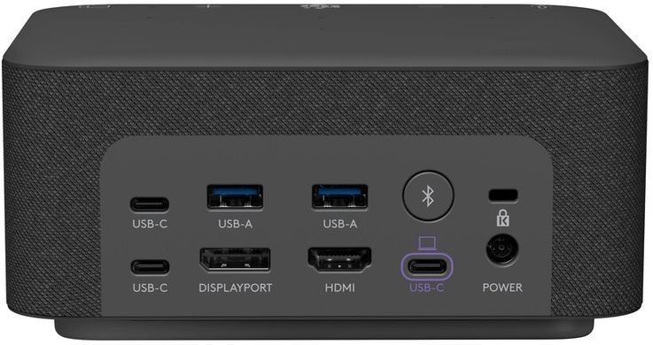 Док-станція LOGITECH Logi Dock - GRAPHITE - USB - N/A - EMEA - UC