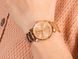 Часы наручные женские DKNY NY2854 кварцевые, на браслете, цвет розового золота, США 6