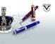 Ручка пір'яна + ролер Visconti 65460PDA55DTF 60th AN.RY JUBILEE SET IMPERIAL RUBY F 5