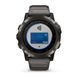 Мультиспортивний GPS-годинник Garmin Fenix 5X Plus Sapphire Carbon Gray DLC Titanium з титановим ремінцем 6