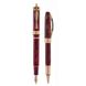 Ручка пір'яна + ролер Visconti 65460PDA55DTF 60th AN.RY JUBILEE SET IMPERIAL RUBY F 1