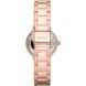 Часы наручные женские DKNY NY2222 кварцевые, с фианитами, цвет розового золота, США 2