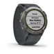 Смарт-годинник Garmin Enduro сірий сталевий корпус, сірий нейлоновий ремінець UltraFit 3