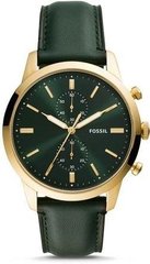 Часы наручные мужские FOSSIL FS5599 кварцевые, ремешок из кожи, США