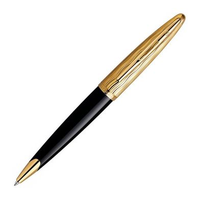 Кулькова ручка Waterman Carene Essential Black/Gold BP 21 204