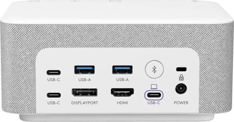Док-станція LOGITECH Logi Dock - WHITE - USB - N/A - EMEA - UC