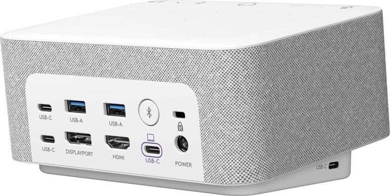 Док-станція LOGITECH Logi Dock - WHITE - USB - N/A - EMEA - UC