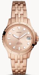 Часы наручные женские FOSSIL ES4748 кварцевые, на браслете, цвет розового золота, США