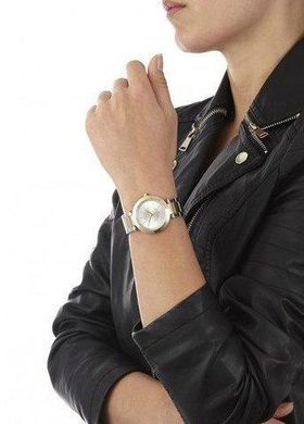 Часы наручные женские DKNY NY2334 кварцевые на браслете, биколорные, США
