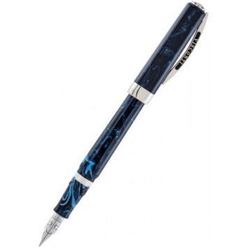 Ручка пір'яна Visconti 65118A59F OPERA TYPHOON BLU FP Tulbar F