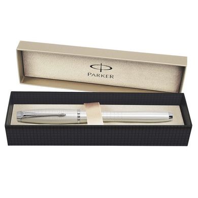 Ручка ролер Parker Urban Premium Pearl Metal Chiselled 5TH 21 252Б