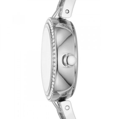 Часы наручные женские DKNY NY2852 кварцевые, с фианитами, серебристые, США