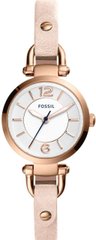 Часы наручные женские FOSSIL ES4340 кварцевые, кожаный ремешок, США