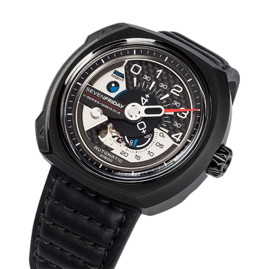Часы наручные мужские SEVENFRIDAY SF-V3/01, автоподзавод, Швейцария (дизайн напоминает спидометр автомобиля)