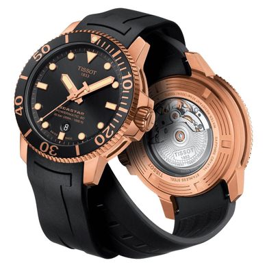 Часы наручные мужские Tissot SEASTAR 1000 POWERMATIC 80 T120.407.37.051.01