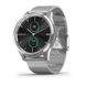 Смарт годинник Garmin Vivomove Luxe сріблястий з сріблястим ремінцем 1
