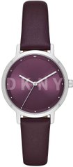Годинники наручні жіночі DKNY NY2843 кварцові, фіолетовий ремінець з шкіри, США