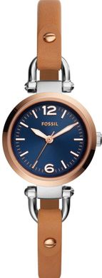 Часы наручные женские FOSSIL ES4277 кварцевые, кожаный ремешок, США