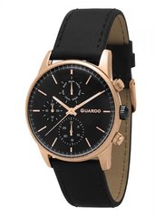 Чоловічі наручні годинники Guardo P12009 RgBB