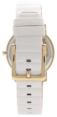 Часы наручные женские DKNY NY2632 кварцевые в бело-золотой палитре, тисненый ремешок, США