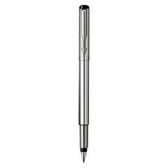 Ручка перова Parker Vector Premium Shiny SS Chiselled FP 04 012S