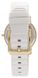 Часы наручные женские DKNY NY2632 кварцевые в бело-золотой палитре, тисненый ремешок, США 3