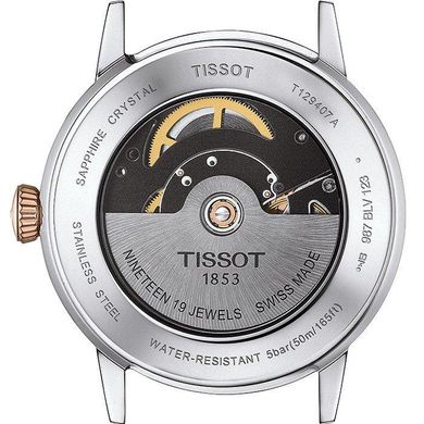 Часы наручные мужские TISSOT CLASSIC DREAM SWISSMATIC T129.407.22.031.00