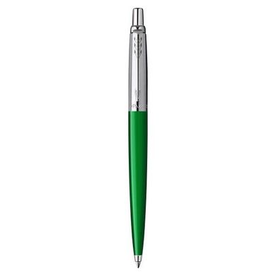 Ручка шариковая Parker JOTTER 17 Plastic Green CT BP 15 232 из пластика, отделка хромом