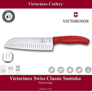 Кухонний ніж Victorinox SwissClassic Santoku 6.8521.17 B