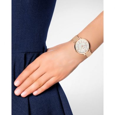 Часы наручные женские FOSSIL ES4352 кварцевые, "миланский" браслет, США