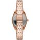 Часы наручные женские FOSSIL ES4900 кварцевые, на браслете, цвет розового золота, США 2