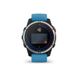 Смарт-годинник Garmin Quatix 7 з блакитним силіконовим ремінцем 6
