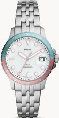 Часы наручные женские FOSSIL ES4741 кварцевые, на браслете, серебристые, США
