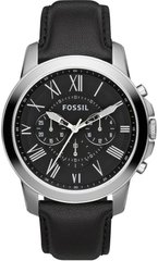 Часы наручные мужские FOSSIL FS4812IE, кварцевый хронограф на кожаном ремешке, США
