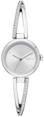 Годинники наручні жіночі DKNY NY2792 кварцові, з фіанітами, сріблясті, США