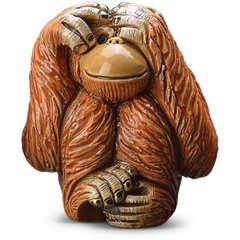 Фігурка/статуетка De Rosa Rinconada Орангутанг - Не бачу зла (8x8x5) Dr203v-f-97