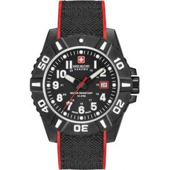 Часы наручные мужские Swiss Military-Hanowa 06-4309.17.007.04 кварцевые, текстильный ремешок, Швейцария