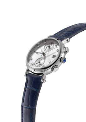 Часы наручные женские с бриллиантами FREDERIQUE CONSTANT CLASSIC CHRONOGRAPH LADIES FC-291MPWD2R6