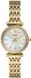 Часы наручные женские FOSSIL ES4735 кварцевые, на браслете, цвет желтого золота, США 1