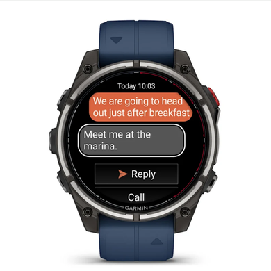 Морський смарт-годинник Garmin Quatix 8 Pro (47 мм) AMOLED
