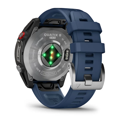 Морський смарт-годинник Garmin Quatix 8 Pro (47 мм) AMOLED