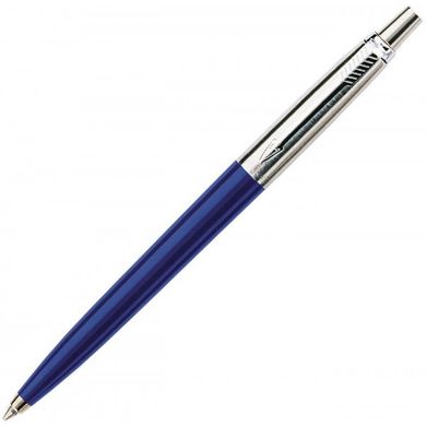 Ручка кулькова Parker Jotter Standart New Blue BP 78 032Г з пластику, оздоблення хромом