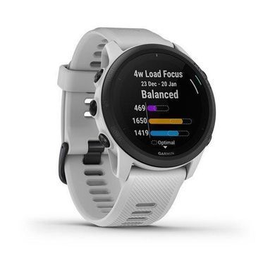 Смарт-годинник Garmin Forerunner 745 білий з білим ремінцем