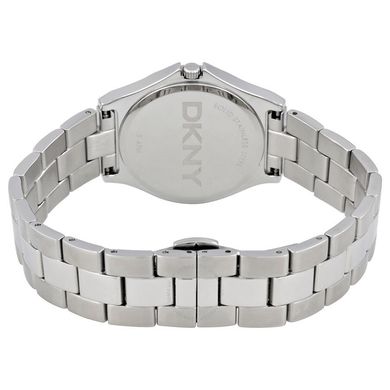 Часы наручные женские DKNY NY2365 кварцевые, на браслете, серебристые, США