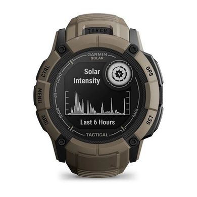 Смарт-годинник Garmin Instinct 2X Solar Tactical кольору койот