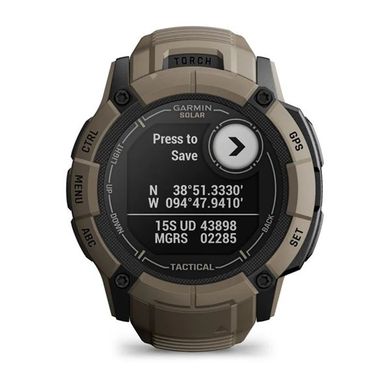 Смарт-часы Garmin Instinct 2X Solar Tactical цвета койот